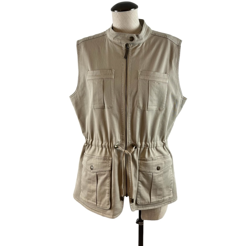 Gander Mountain Guide Series GS Explorer Travelers Vest Plaid Sz L